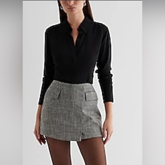 PREPPY PLAID SKIRT/SKORT - Picture 1 of 7